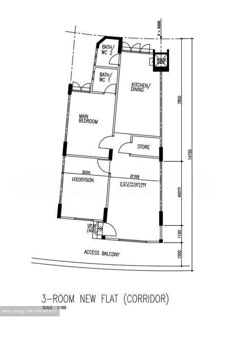 Blk 247 Jurong East Street 24 (Jurong East), HDB 3 Rooms #610859901